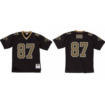 Men's New Orleans Saints #87 Joe Horn 2005 Black Stitched Football Jersey Men's New Orleans Saints #87 Joe Horn 2005 Black Stitched Football Jersey
