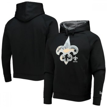 Men's New Orleans Saints Black Pullover Hoodie Men's New Orleans Saints Black Pullover Hoodie