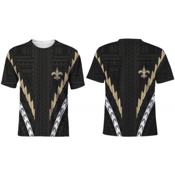 Men's New Orleans Saints Black T-Shirt Men's New Orleans Saints Black T-Shirt