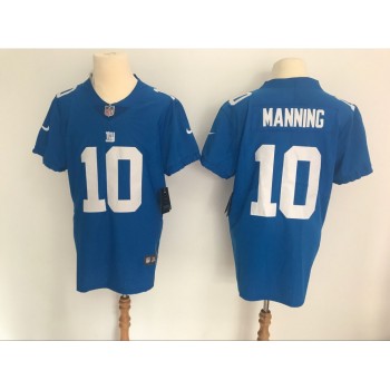 Men's New York Giants #10 Eli Manning Blue Vapor Untouchable Elite Stitched NFL Jersey Men's New York Giants #10 Eli Manning Blue Vapor Untouchable Elite Stitched NFL Jersey