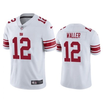 Men's New York Giants #12 Darren Waller White Vapor Untouchable Limited Stitched Jersey Men's New York Giants #12 Darren Waller White Vapor Untouchable Limited Stitched Jersey