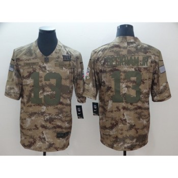 Men's New York Giants #13 Odell Beckham Jr. 2018 Camo Salute to Service Limited Stitched NFL Jersey Men's New York Giants #13 Odell Beckham Jr. 2018 Camo Salute to Service Limited Stitched NFL Jersey