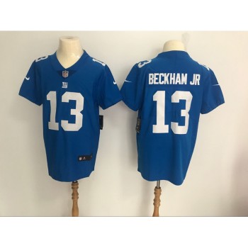 Men's New York Giants #13 Odell Beckham Jr Blue Vapor Untouchable Elite Stitched NFL Jersey Men's New York Giants #13 Odell Beckham Jr Blue Vapor Untouchable Elite Stitched NFL Jersey
