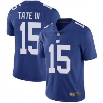 Men's New York Giants #15 Golden Tate III Blue Vapor Untouchable Limited Stitched Jersey Men's New York Giants #15 Golden Tate III Blue Vapor Untouchable Limited Stitched Jersey