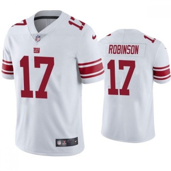 Men's New York Giants #17 Wan'Dale Robinson White Vapor Limited Stitched Jersey Men's New York Giants #17 Wan'Dale Robinson White Vapor Limited Stitched Jersey