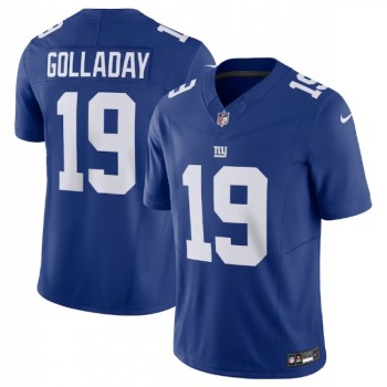 Men's New York Giants #19 Kenny Golladay Blue 2023 F.U.S.E. Vapor Untouchable Limited Stitched Jersey Men's New York Giants #19 Kenny Golladay Blue 2023 F.U.S.E. Vapor Untouchable Limited Stitched Jersey