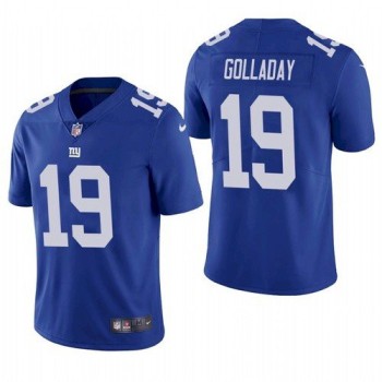 Men's New York Giants #19 Kenny Golladay Royal Blue Stitched NFL Jersey Men's New York Giants #19 Kenny Golladay Royal Blue Stitched NFL Jersey