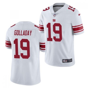 Men's New York Giants #19 Kenny Golladay White Vapor Untouchable Stitched NFL Jersey Men's New York Giants #19 Kenny Golladay White Vapor Untouchable Stitched NFL Jersey