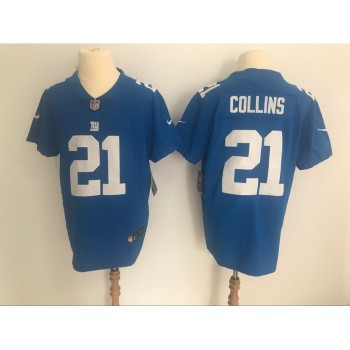 Men's New York Giants #21 Landon Collins Blue Vapor Untouchable Elite Stitched NFL Jersey Men's New York Giants #21 Landon Collins Blue Vapor Untouchable Elite Stitched NFL Jersey