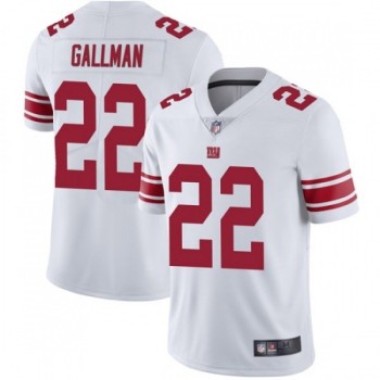 Men's New York Giants #22 Wayne Gallman White Vapor Untouchable Limited Stitched Jersey Men's New York Giants #22 Wayne Gallman White Vapor Untouchable Limited Stitched Jersey