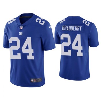 Men's New York Giants #24 James Bradberry Blue Vapor Untouchable Limited Stitched NFL Jersey Men's New York Giants #24 James Bradberry Blue Vapor Untouchable Limited Stitched NFL Jersey