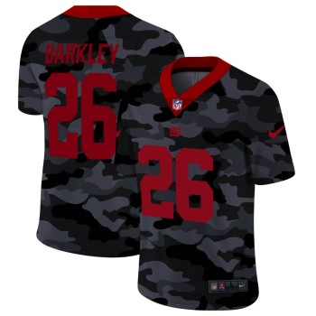 Men's New York Giants #26 Saquon Barkley 2020 Camo Limited Stitched Jersey Men's New York Giants #26 Saquon Barkley 2020 Camo Limited Stitched Jersey
