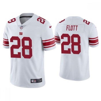Men's New York Giants #28 Cordale Flott White Vapor Untouchable Limited Stitched NFL Jersey Men's New York Giants #28 Cordale Flott White Vapor Untouchable Limited Stitched NFL Jersey