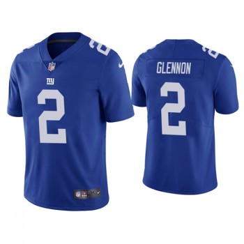 Men's New York Giants #2 Mike Glennon Blue Vapor Untouchable Limited Stitched Jersey Men's New York Giants #2 Mike Glennon Blue Vapor Untouchable Limited Stitched Jersey
