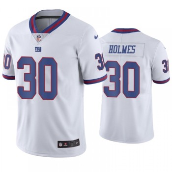 Men's New York Giants #30 Darnay Holmes White Color Rush Stitched Jersey Men's New York Giants #30 Darnay Holmes White Color Rush Stitched Jersey