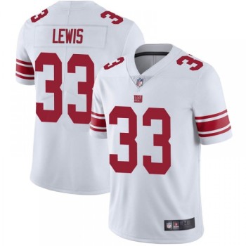 Men's New York Giants #33 Dion Lewis White Vapor Untouchable Limited Stitched Jersey Men's New York Giants #33 Dion Lewis White Vapor Untouchable Limited Stitched Jersey
