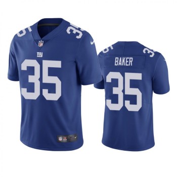 Men's New York Giants #35 Deandre Baker Blue Vapor Untouchable Limited Stitched NFL Jersey Men's New York Giants #35 Deandre Baker Blue Vapor Untouchable Limited Stitched NFL Jersey