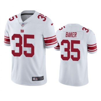 Men's New York Giants #35 Deandre Baker White Vapor Untouchable Limited Stitched NFL Jersey Men's New York Giants #35 Deandre Baker White Vapor Untouchable Limited Stitched NFL Jersey
