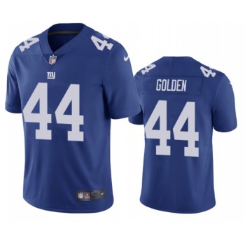 Men's New York Giants #44 Markus Golden Blue Vapor Untouchable Limited Stitched NFL Jersey Men's New York Giants #44 Markus Golden Blue Vapor Untouchable Limited Stitched NFL Jersey