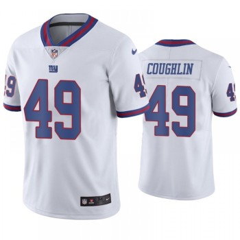 Men's New York Giants #49 Carter Coughlin White Color Rush Stitched Jersey Men's New York Giants #49 Carter Coughlin White Color Rush Stitched Jersey
