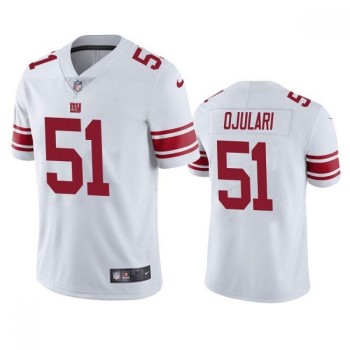 Men's New York Giants #51 Azeez Ojulari White Vapor Untouchable Limited Stitched Jersey Men's New York Giants #51 Azeez Ojulari White Vapor Untouchable Limited Stitched Jersey