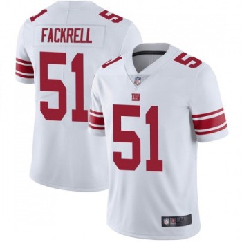 Men's New York Giants #51 Kyler Fackrell White Vapor Untouchable Limited Stitched Jersey Men's New York Giants #51 Kyler Fackrell White Vapor Untouchable Limited Stitched Jersey