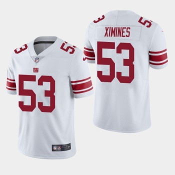 Men's New York Giants #53 Oshane Ximines White Vapor Untouchable Limited Stitched NFL Jersey Men's New York Giants #53 Oshane Ximines White Vapor Untouchable Limited Stitched NFL Jersey