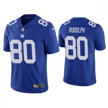 Men's New York Giants #80 Kyle Rudolph Blue Vapor Untouchable Limited Stitched Jersey Men's New York Giants #80 Kyle Rudolph Blue Vapor Untouchable Limited Stitched Jersey