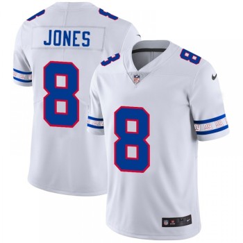 Men's New York Giants #8 Daniel Jones White 2019 Team Logo Cool Edition Stitched NFL Jersey Men's New York Giants #8 Daniel Jones White 2019 Team Logo Cool Edition Stitched NFL Jersey