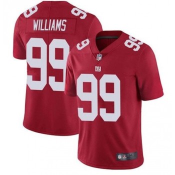 Men's New York Giants #99 Leonard Williams Red Vapor Limited Stitched Jersey Men's New York Giants #99 Leonard Williams Red Vapor Limited Stitched Jersey