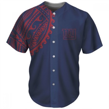 Men's New York Giants Navy Baseball Jersey Men's New York Giants Navy Baseball Jersey