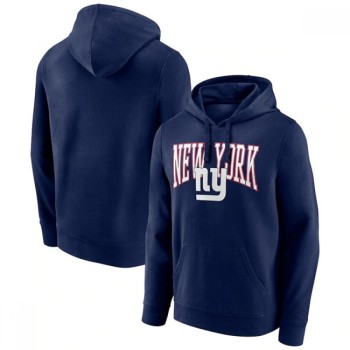 Men's New York Giants Navy Gridiron Classics Campus Standard Pullover Hoodie Men's New York Giants Navy Gridiron Classics Campus Standard Pullover Hoodie