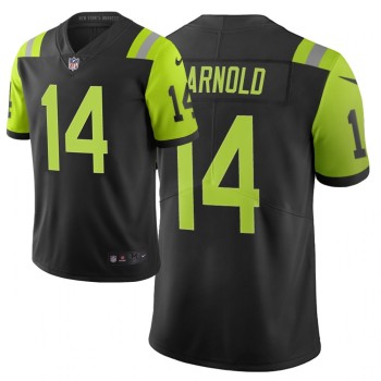 Men's New York Jets #14 Sam Darnold Black /Green 2019 City Edition Limited Stitched NFL Jersey Men's New York Jets #14 Sam Darnold Black /Green 2019 City Edition Limited Stitched NFL Jersey