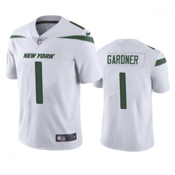 Men's New York Jets #1 Ahmad Gardner 2022 White Vapor Untouchable Limited Stitched Jersey Men's New York Jets #1 Ahmad Gardner 2022 White Vapor Untouchable Limited Stitched Jersey