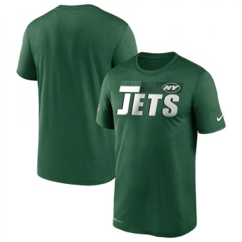 Men's New York Jets 2020 Green Sideline Impact Legend Performance T-Shirt Men's New York Jets 2020 Green Sideline Impact Legend Performance T-Shirt