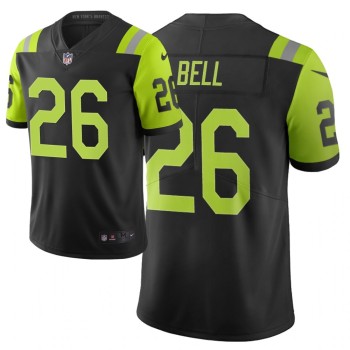 Men's New York Jets #26 Le'Veon Bell Black /Green 2019 City Edition Limited Stitched NFL Jersey Men's New York Jets #26 Le'Veon Bell Black /Green 2019 City Edition Limited Stitched NFL Jersey