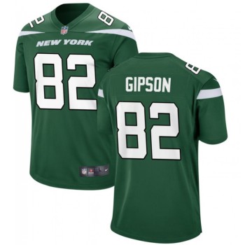 Men's New York Jets #82 Xavier Gipson Green Stitched Jersey Men's New York Jets #82 Xavier Gipson Green Stitched Jersey