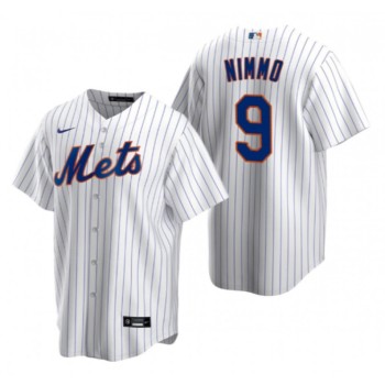 Men's New York Mets #9 Brandon Nimmo White Cool Base Stitched Baseball Jersey Men's New York Mets #9 Brandon Nimmo White Cool Base Stitched Baseball Jersey