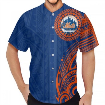 Men's New York Mets Navy Baseball Jersey Men's New York Mets Navy Baseball Jersey