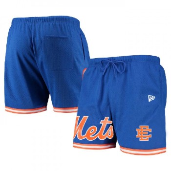 Men's New York Mets Royal Mesh Shorts 001 Men's New York Mets Royal Mesh Shorts 001