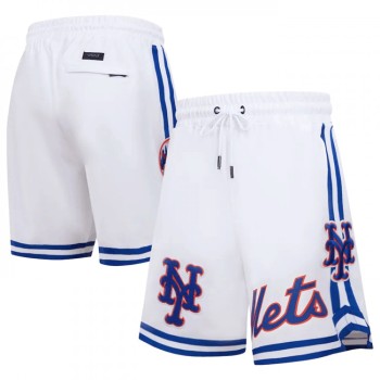 Men's New York Mets White Shorts Men's New York Mets White Shorts