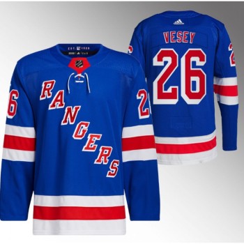 Men's New York Rangers #26 Jimmy Vesey Blue Stitched Jersey Men's New York Rangers #26 Jimmy Vesey Blue Stitched Jersey