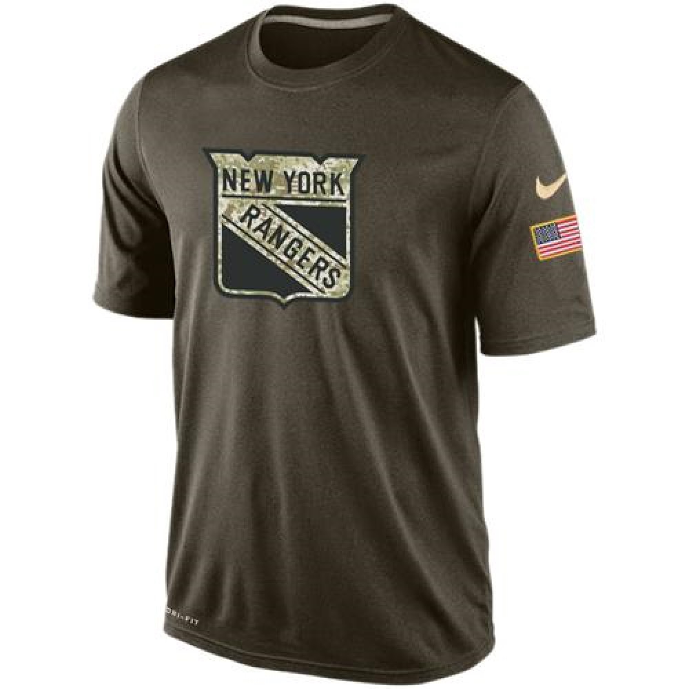 Men's New York Rangers Salute To Service Dri-FIT T-Shirt