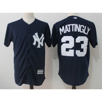 Men's New York Yankees #23 Don Mattingly Black Cool Base Stitched Jersey Men's New York Yankees #23 Don Mattingly Black Cool Base Stitched Jersey