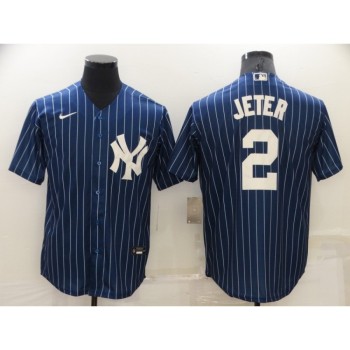 Men's New York Yankees #2 Derek Jeter Navy Cool Base Stitched Jersey Men's New York Yankees #2 Derek Jeter Navy Cool Base Stitched Jersey