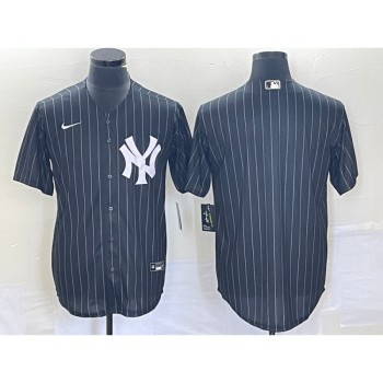 Men's New York Yankees Blank Black Cool Base Stitched Baseball Jersey Men's New York Yankees Blank Black Cool Base Stitched Baseball Jersey
