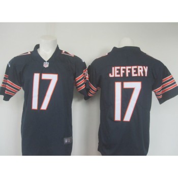 Men's Bears #17 Alshon Jeffery Navy Limited Rush Stitched NFL Jersey Men's Bears #17 Alshon Jeffery Navy Limited Rush Stitched NFL Jersey