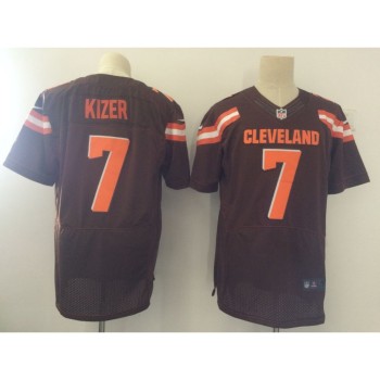 Men's Cleveland Browns #7 DeShone Kizer Brown Team Color Stitched NFL New Elite Jersey Men's Cleveland Browns #7 DeShone Kizer Brown Team Color Stitched NFL New Elite Jersey