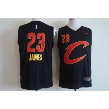Men's Cleveland Cavaliers #23 LeBron James Black Stitched NBA C Jersey Men's Cleveland Cavaliers #23 LeBron James Black Stitched NBA C Jersey