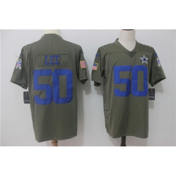 Men's Dallas Cowboys #50 Sean Lee Olive Salute To Service Limited Stitched NFL Jersey Men's Dallas Cowboys #50 Sean Lee Olive Salute To Service Limited Stitched NFL Jersey